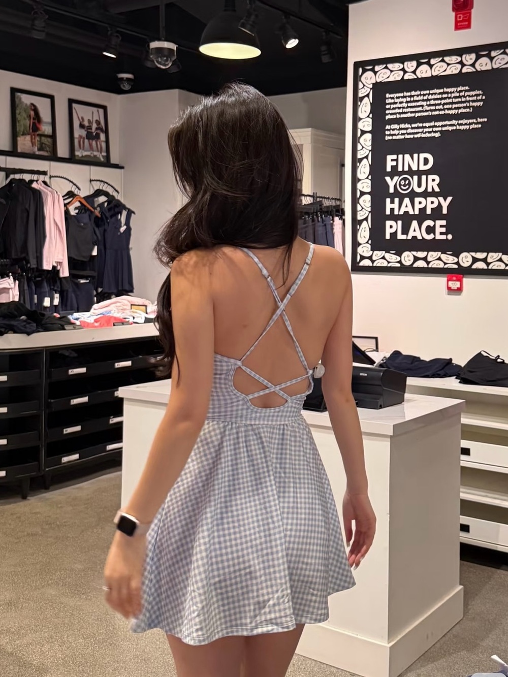 Hollister Gilly Hicks Active Strappy Back Dress